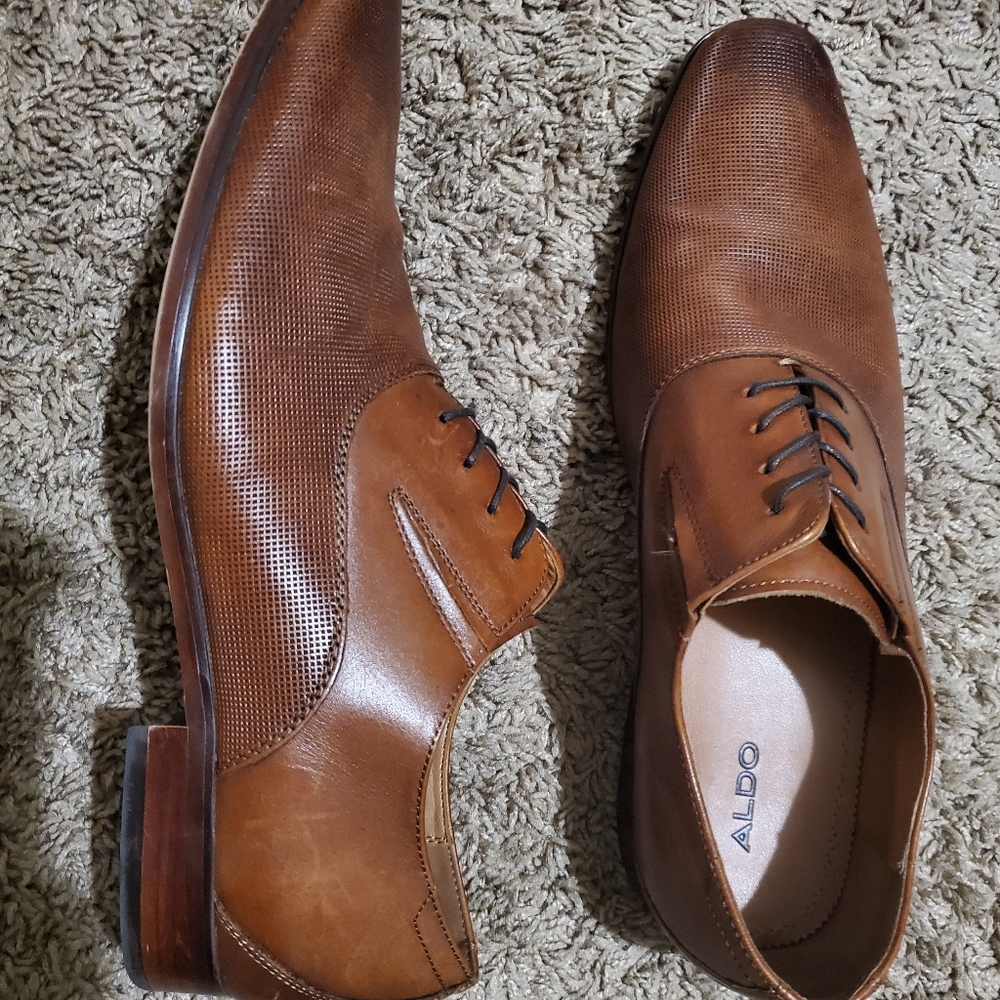 Cognac Aldo dress shoe